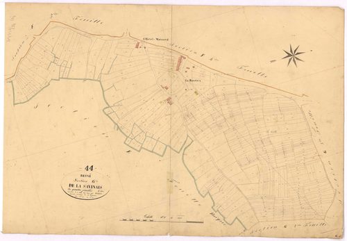 Besné - Section G4 Savinais (section de La) ; 968-1374