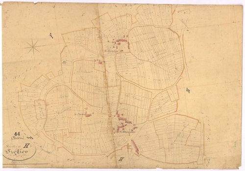 Besné - Section H4 Treffieu (section de) ; 844-1319