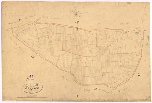Besné - Section H6 Treffieu (section de) ; 1618-1882