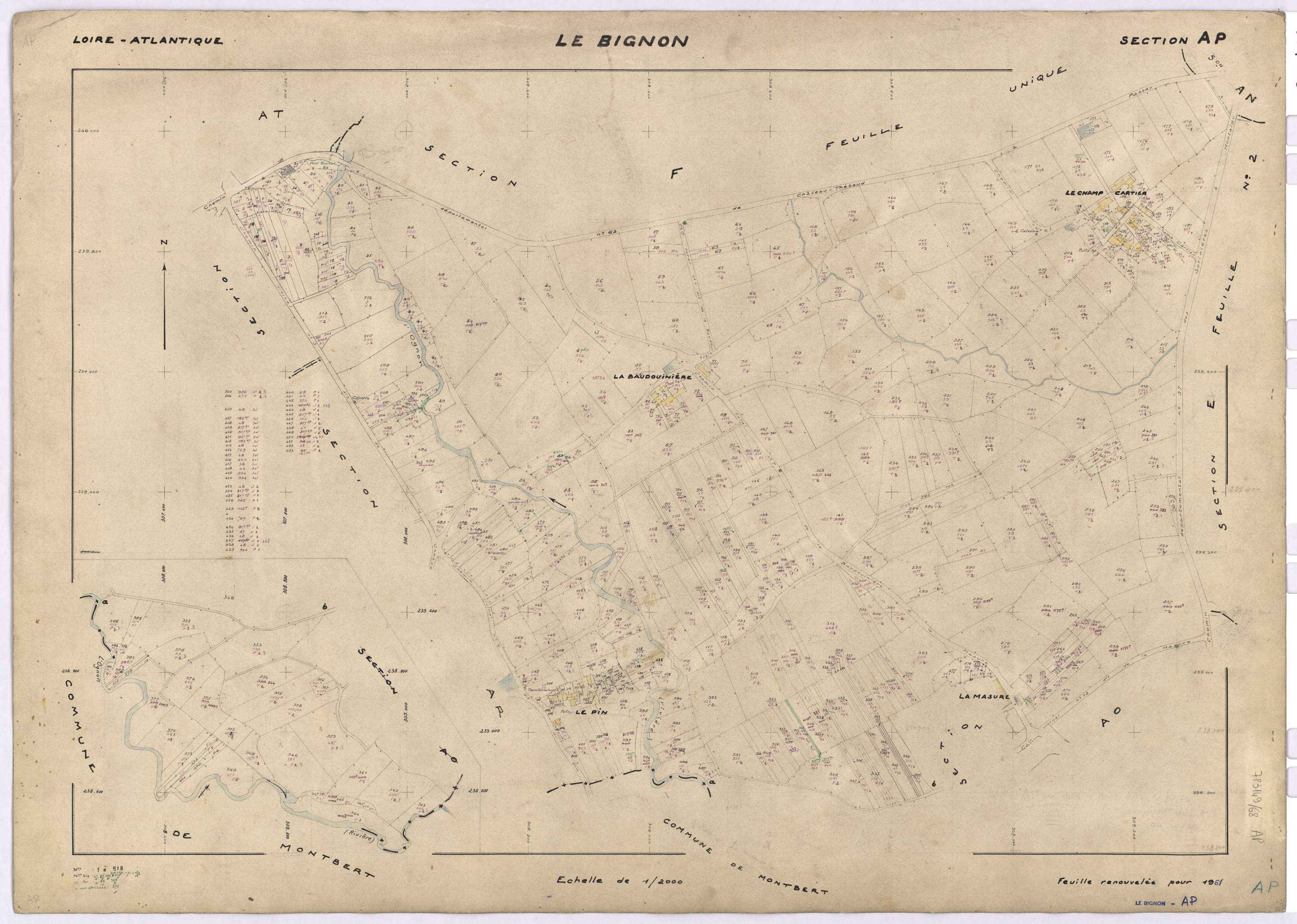 Le Bignon - Section AP 1-518