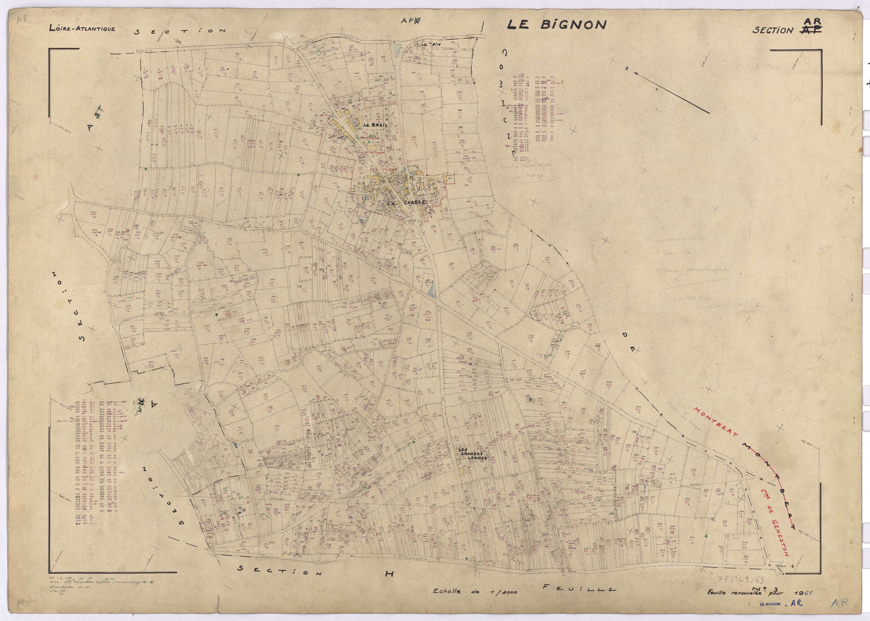 Le Bignon - Section AR 1-1055
