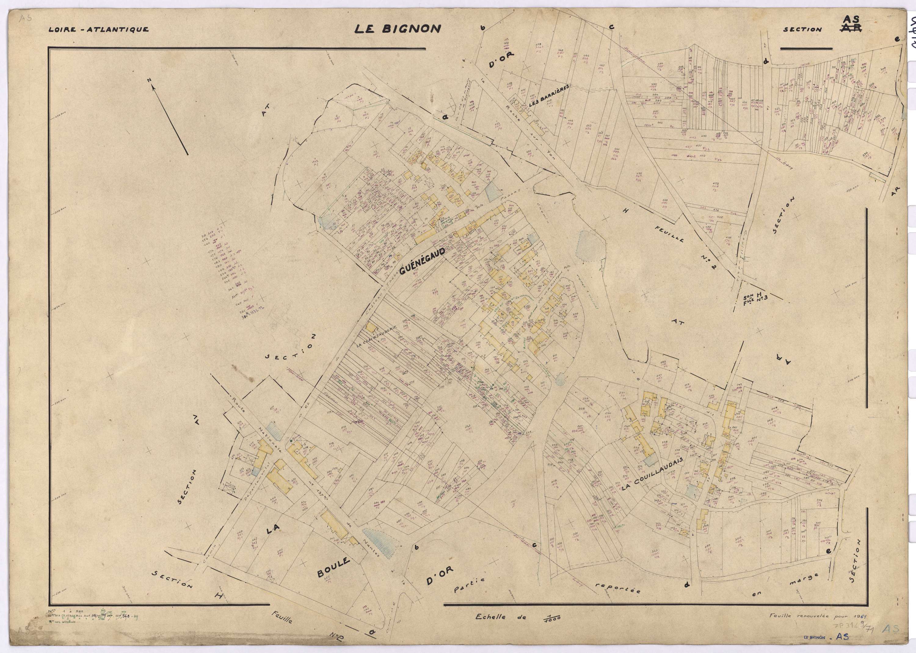 Le Bignon - Section AS 1-595
