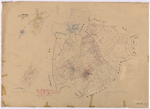 Le Bignon - Section E2 Bourg (section du) ; 193-555