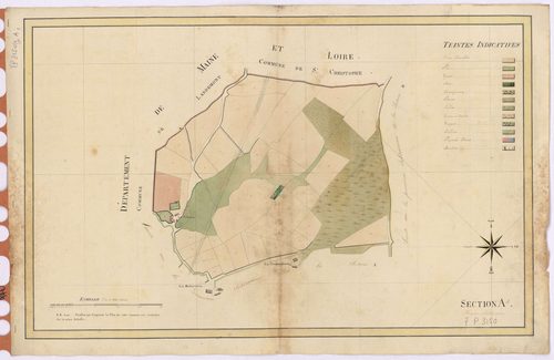La Boissière-du-Doré - Section A1 3-33 ; 35 ; 47-60