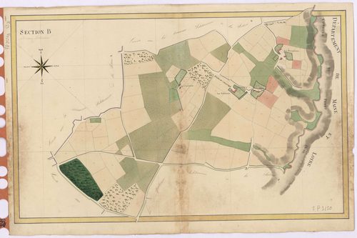La Boissière-du-Doré - Section B3 41-46 ; 172-213 ; 215 ; 494-587 ; 793-802