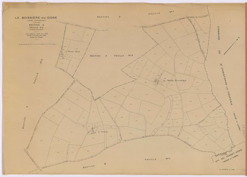 La Boissière-du-Doré - Section A2 204-299