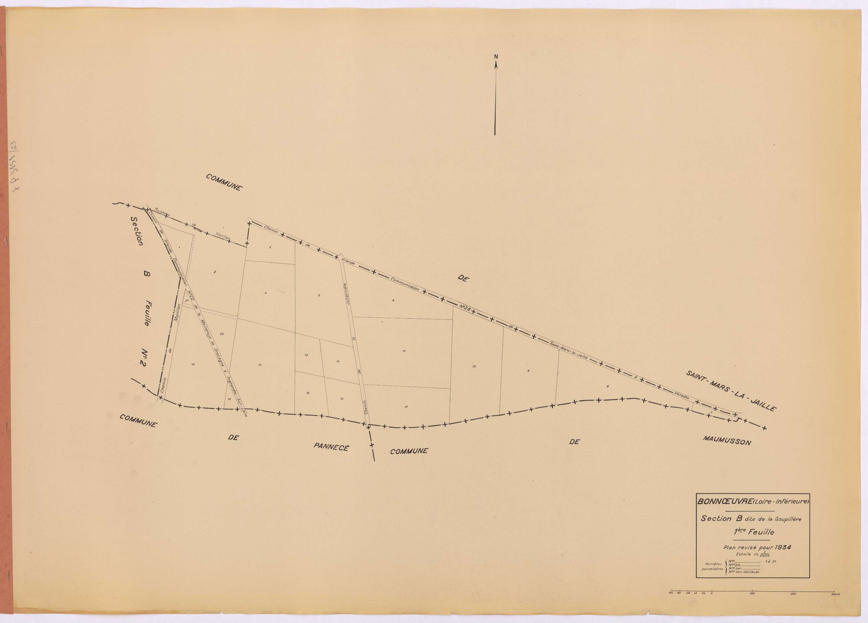 Bonnœuvre - Section B1 1-21