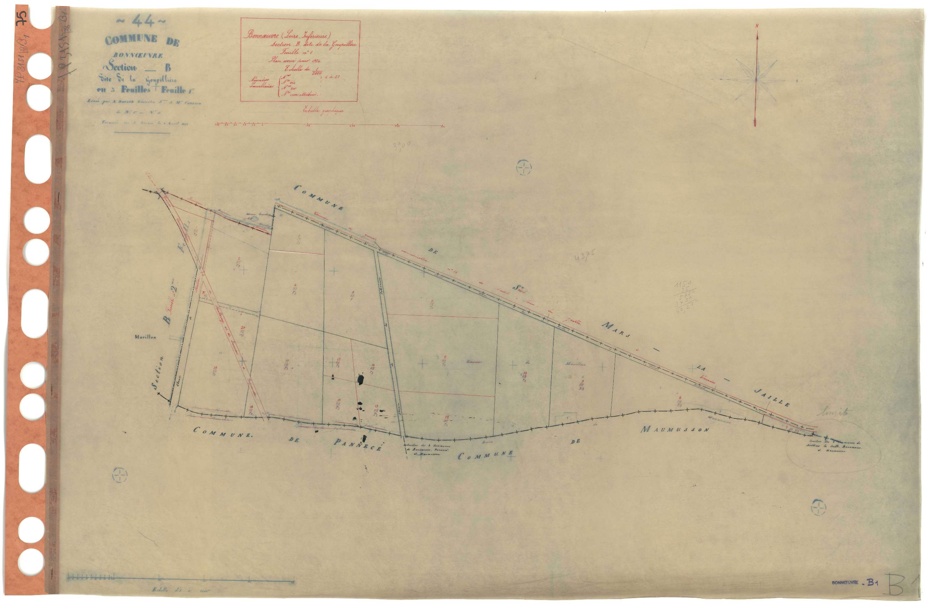 Bonnœuvre - Section B1 janv-21