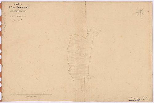 Bonnœuvre - Section C1 (développement) Chaise (section de la) ; développement du village des Varennes