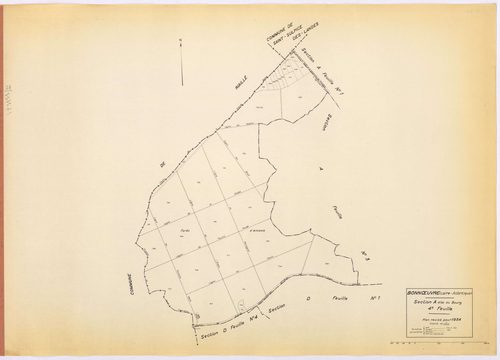 Bonnœuvre - Section A4 719-753