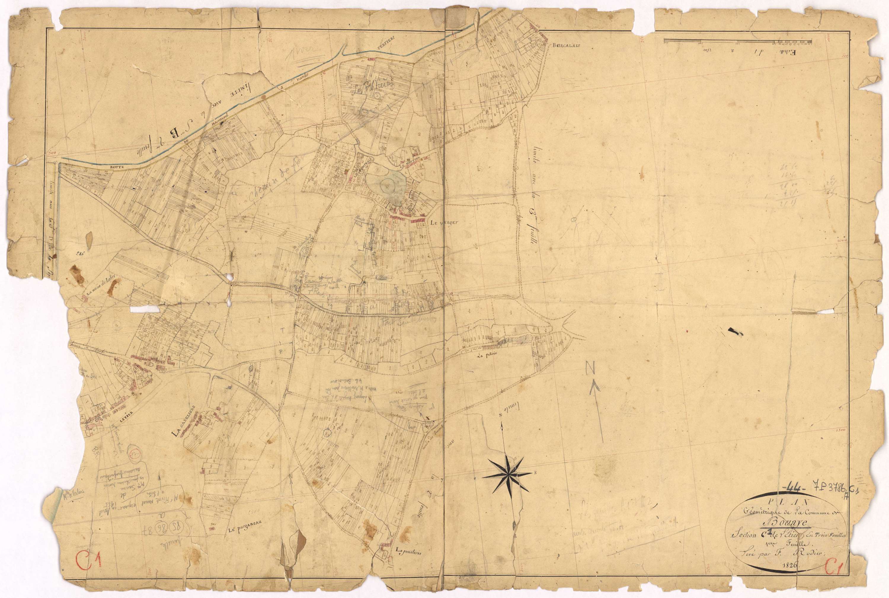 Bouaye - Section C1 Etier (section de L')