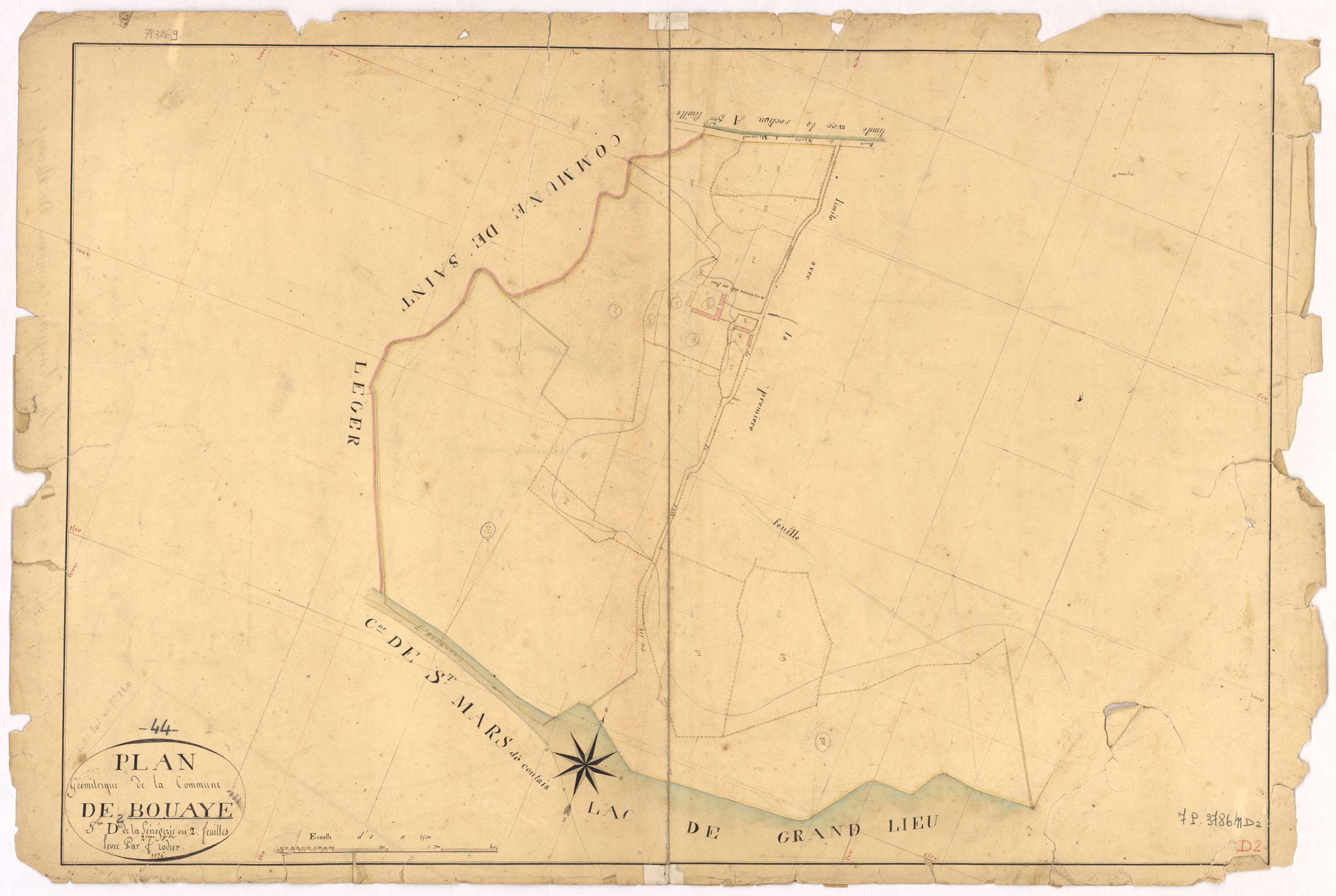 Bouaye - Section D2 Senegerie (section de La)
