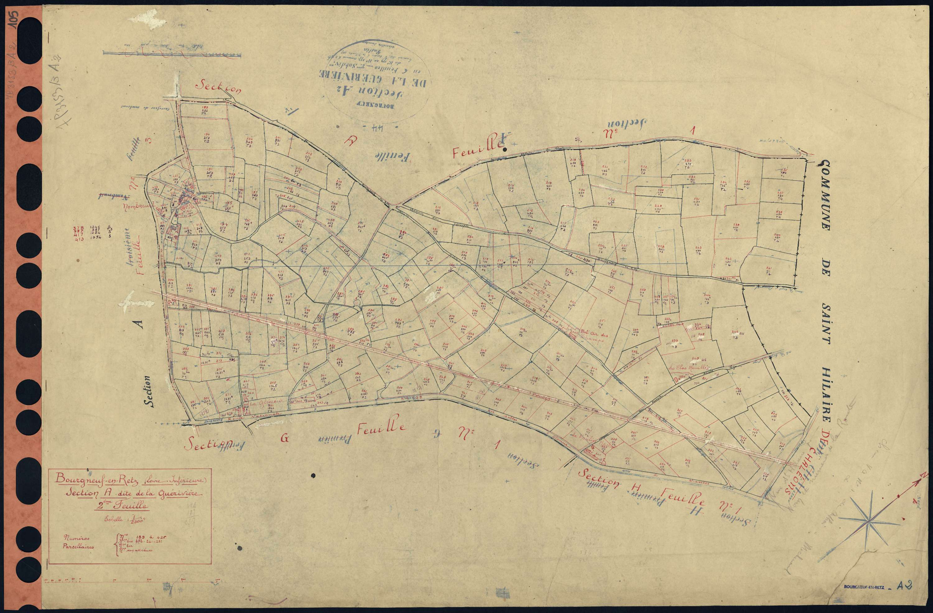 Bourgneuf-en-Retz - Section A2 189-426
