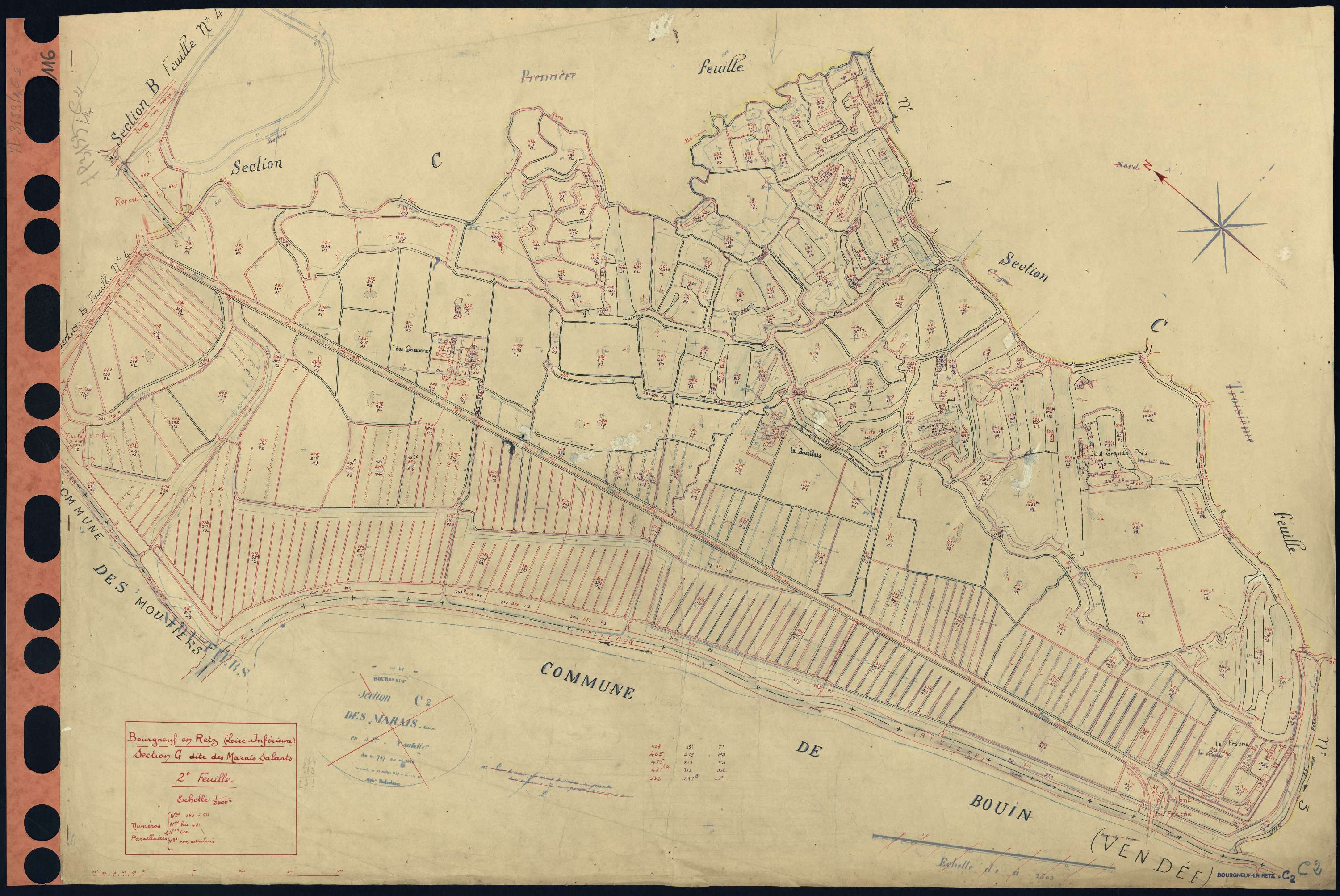 Bourgneuf-en-Retz - Section C2 383-614