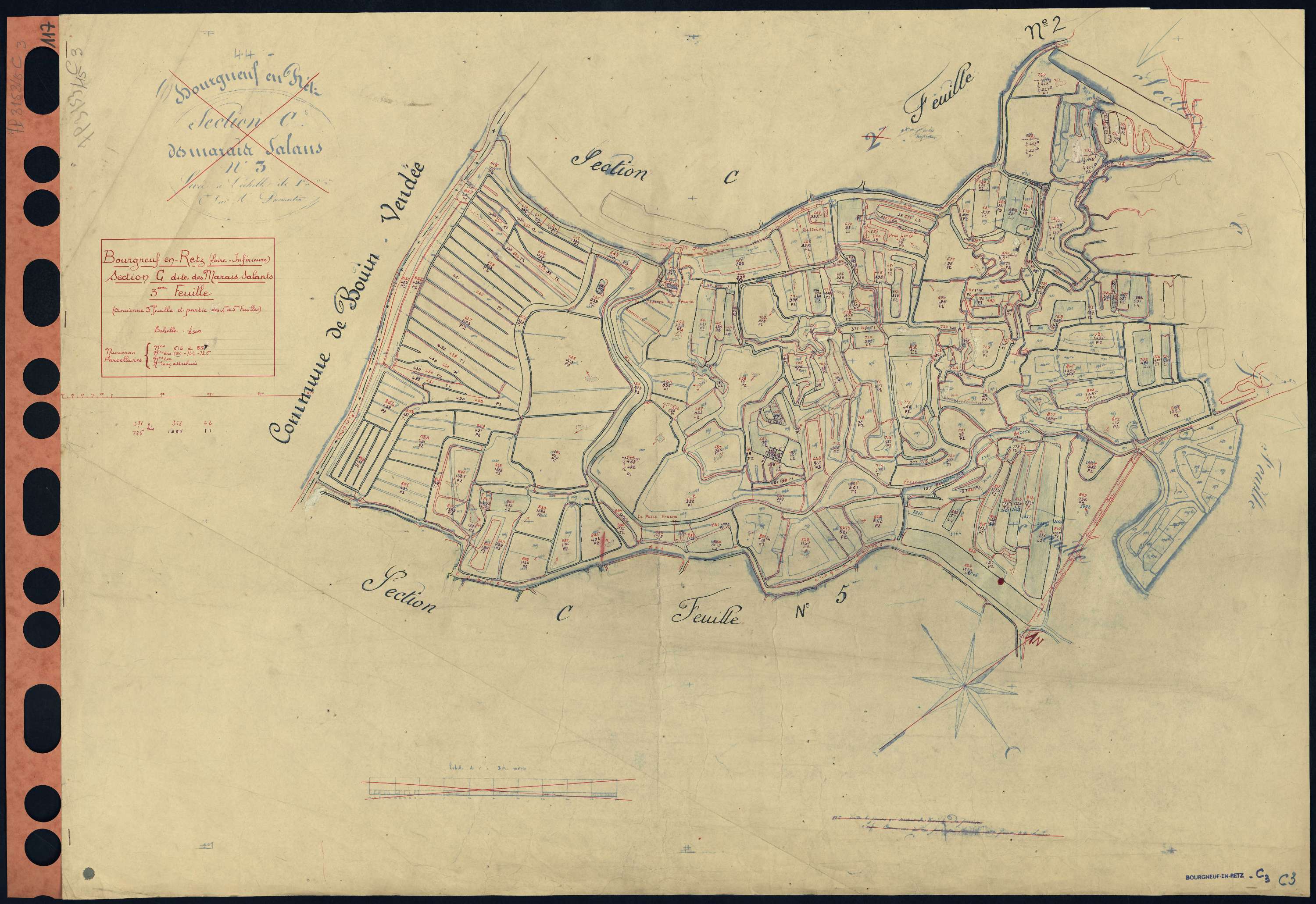 Bourgneuf-en-Retz - Section C3 615-857