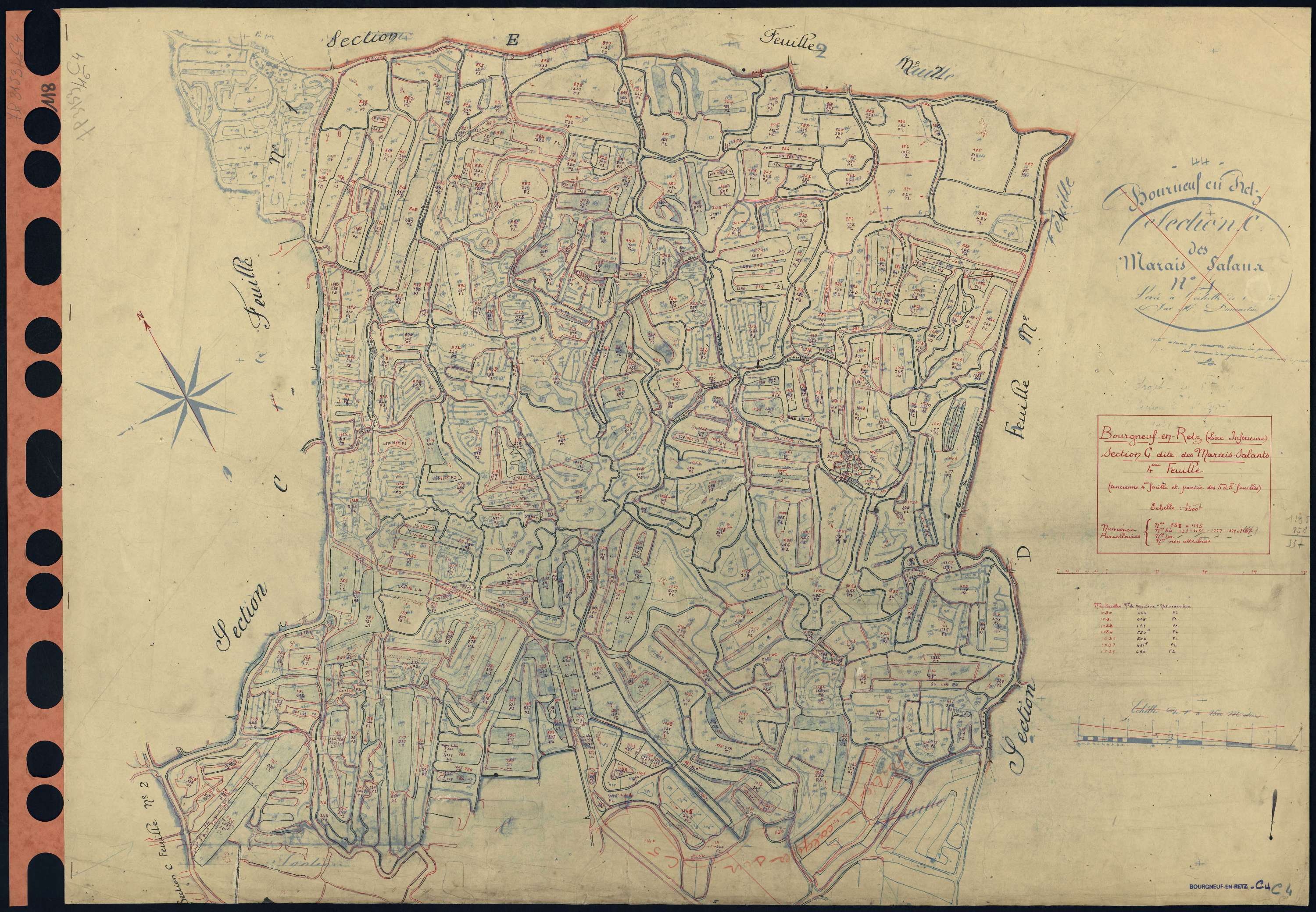 Bourgneuf-en-Retz - Section C4 858-1195