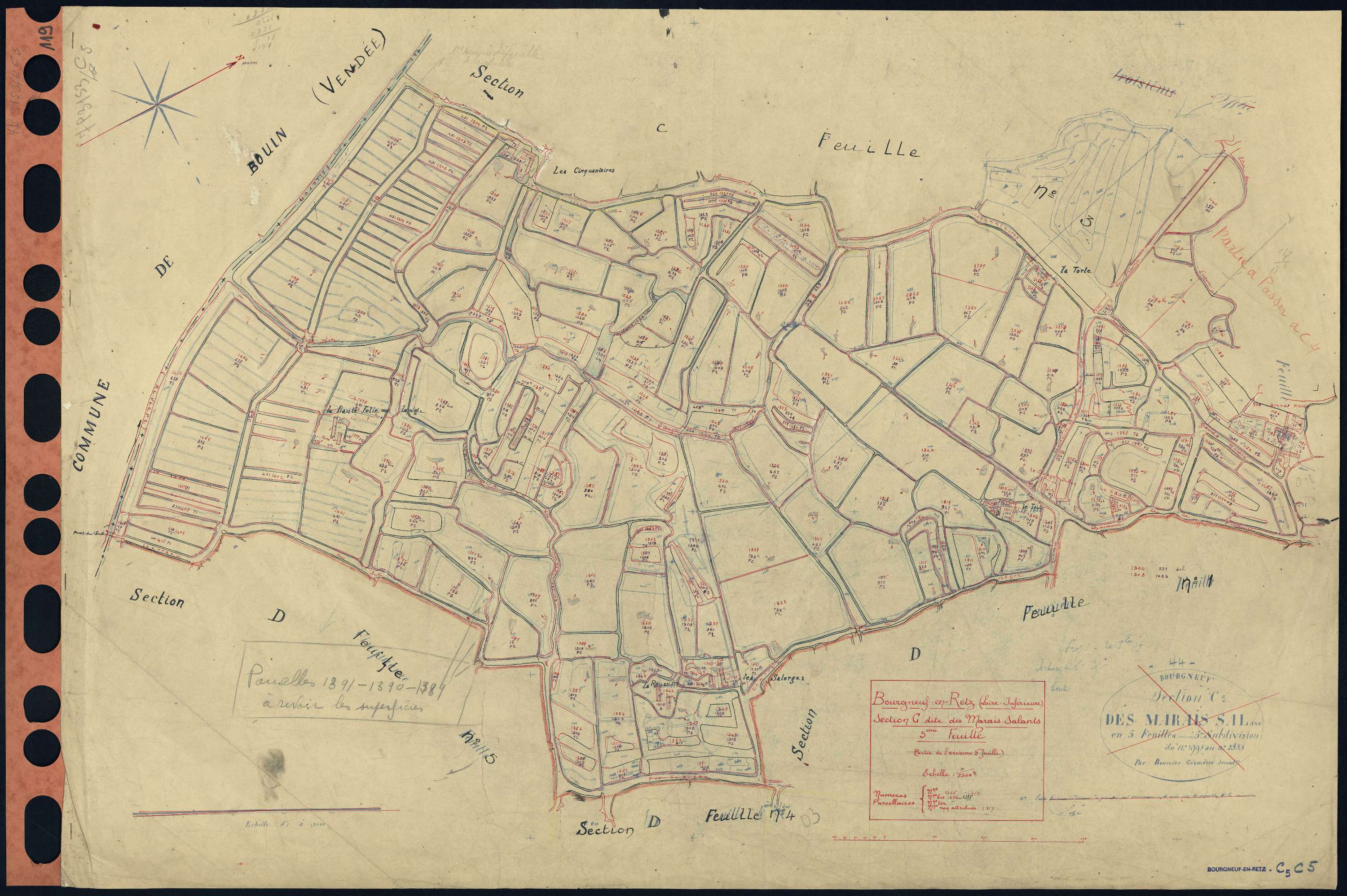 Bourgneuf-en-Retz - Section C5 1196-1414