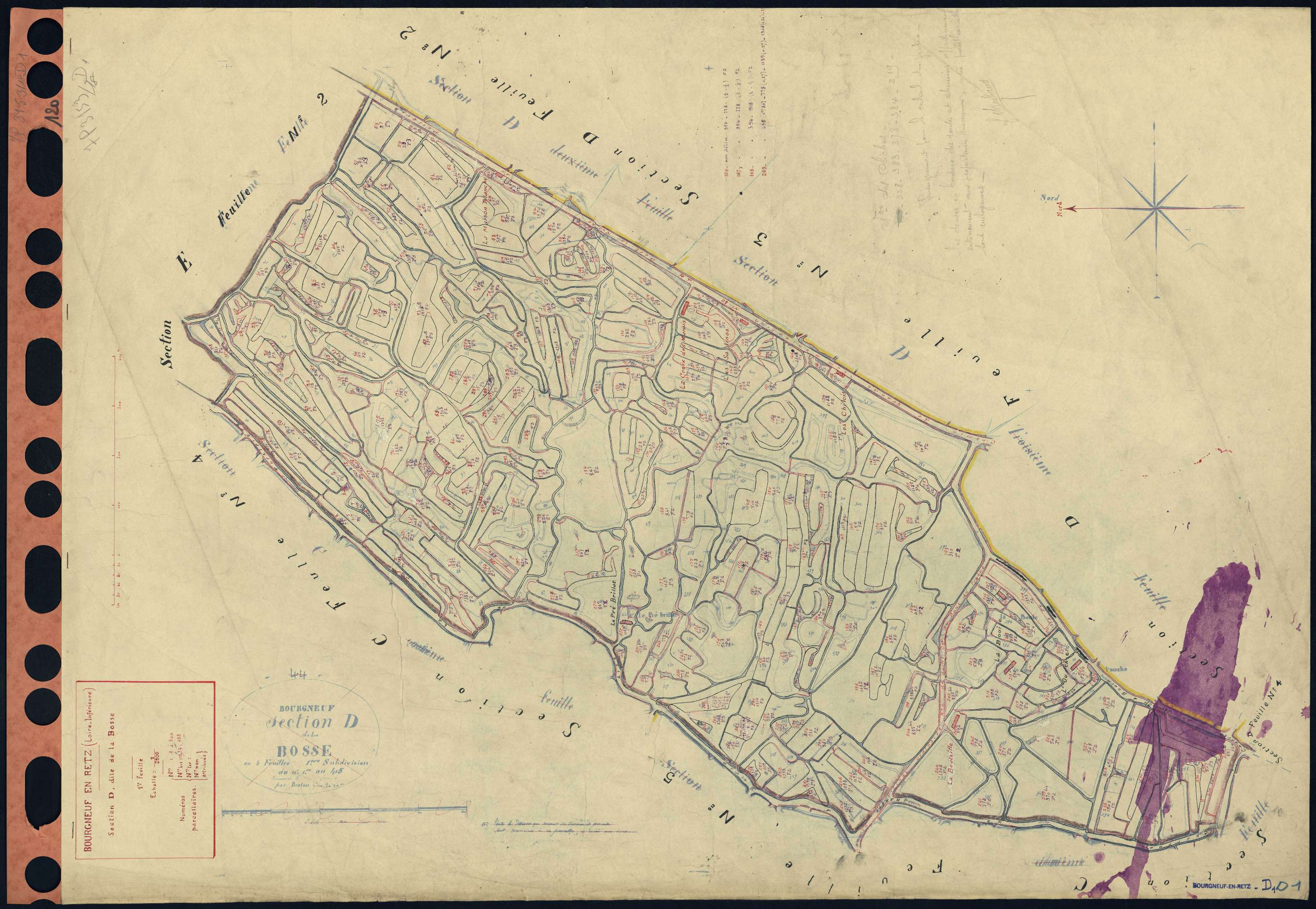 Bourgneuf-en-Retz - Section D1 1-304