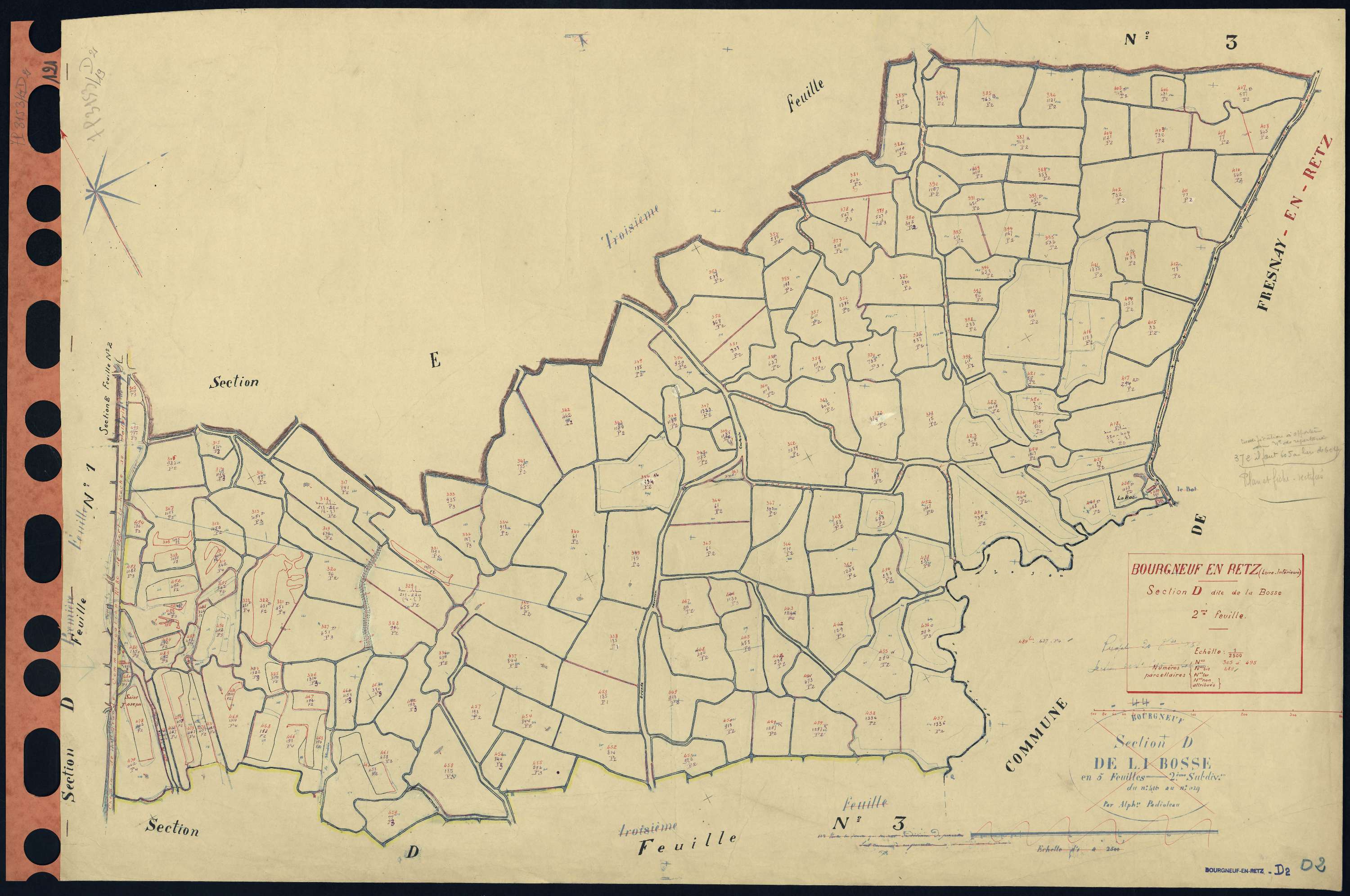 Bourgneuf-en-Retz - Section D2 305-495