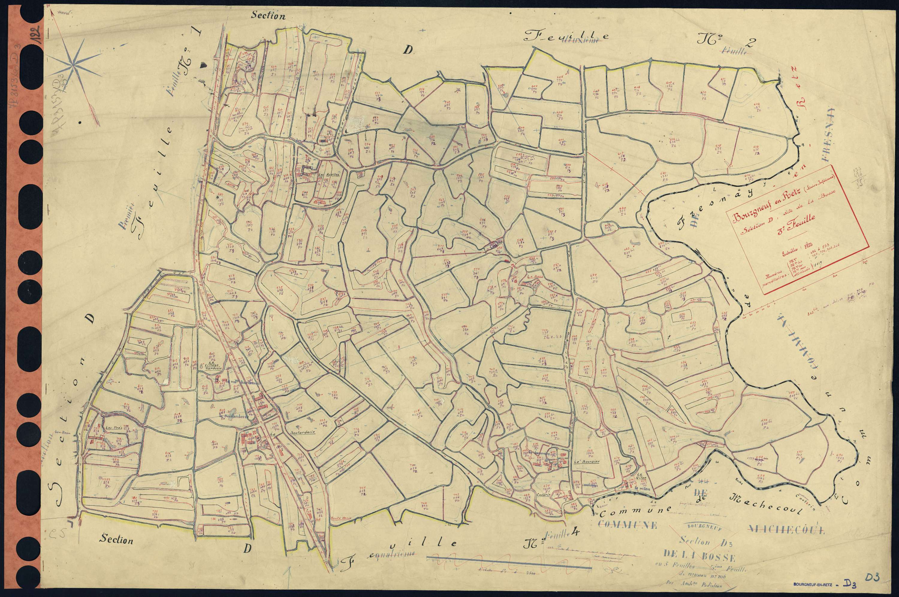 Bourgneuf-en-Retz - Section D3 496-853