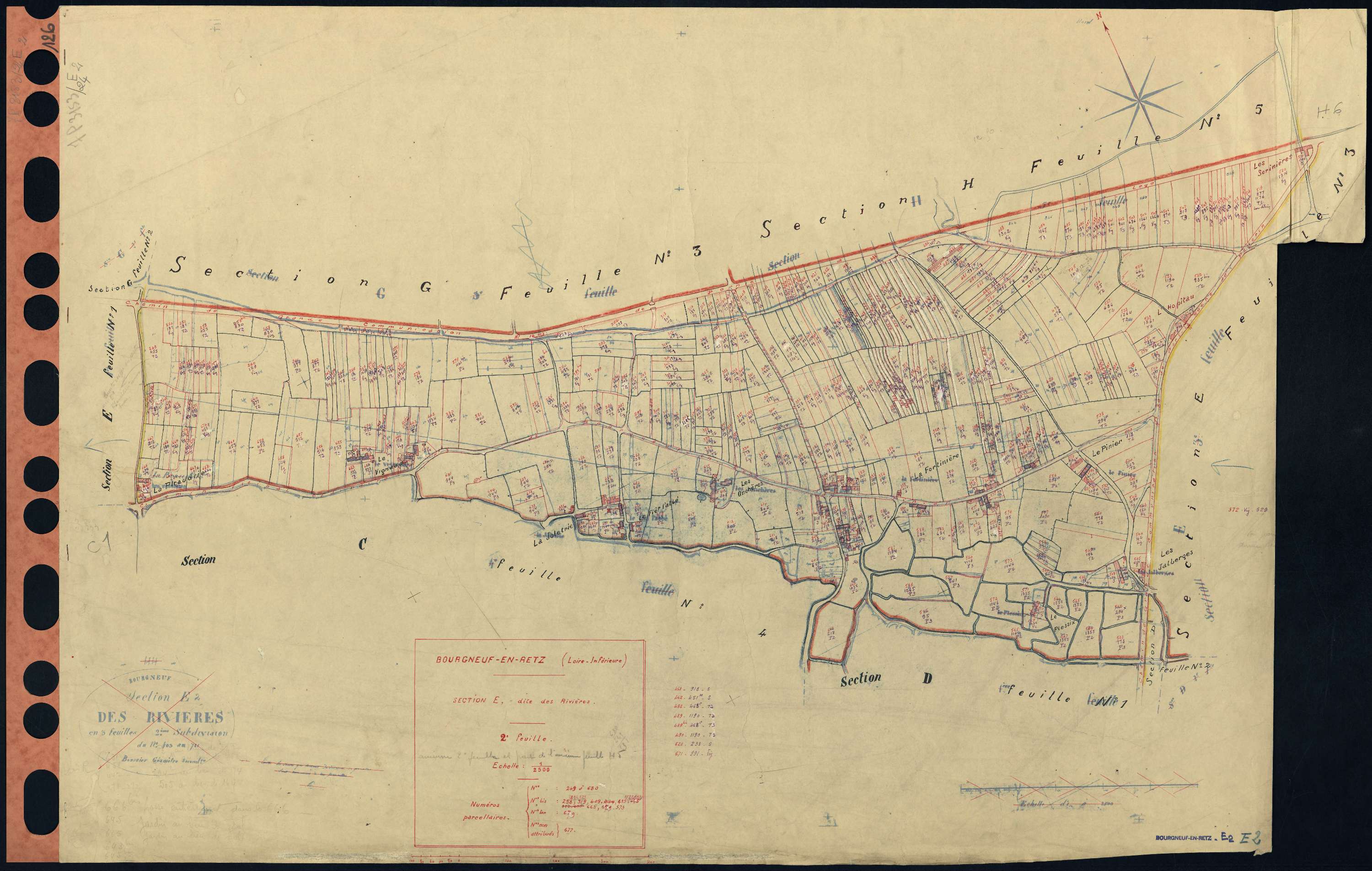 Bourgneuf-en-Retz - Section E2 249-680