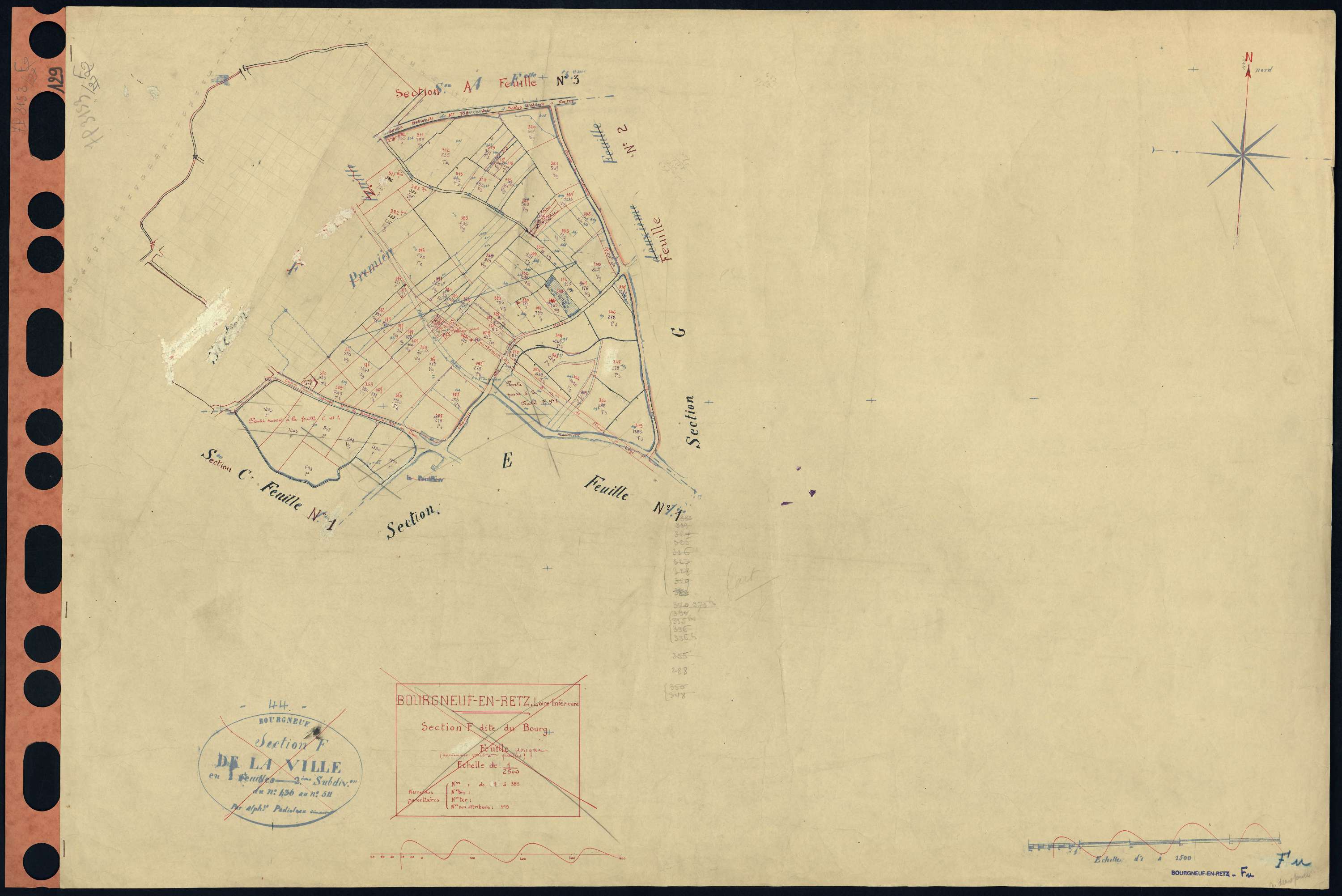 Bourgneuf-en-Retz - Section F2 310-383