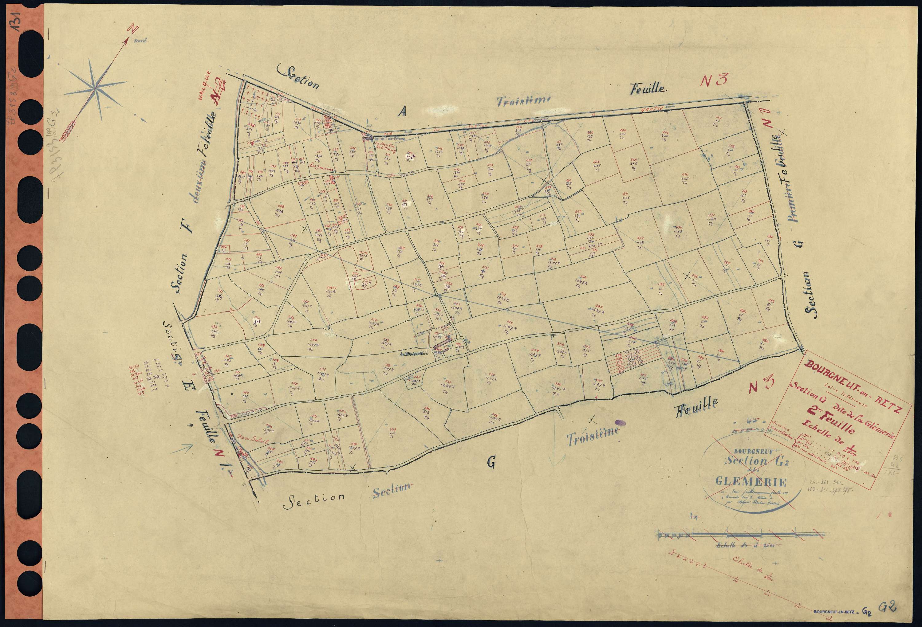 Bourgneuf-en-Retz - Section G2 213-396