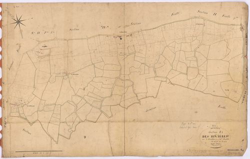 Bourgneuf-en-Retz - Section E3 Rivières (section des)