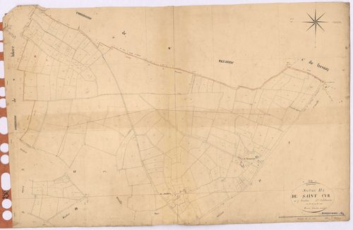 Bourgneuf-en-Retz - Section H2 Saint-Cyr (section de)