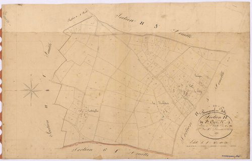 Bourgneuf-en-Retz - Section H4 Saint-Cyr (section de)