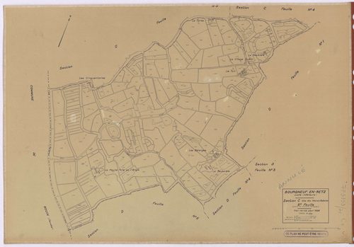 Bourgneuf-en-Retz - Section C5 Marais Salants (section des) ; 1196-1414
