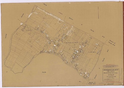 Bourgneuf-en-Retz - Section E1 Rivières (section des) ; 1-248
