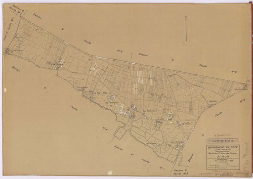 Bourgneuf-en-Retz - Section E2 Rivières (section des) ; 249-680