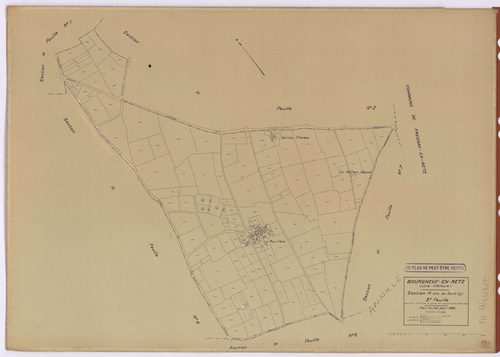 Bourgneuf-en-Retz - Section H3 Saint-Cyr (section de) ; 401-535