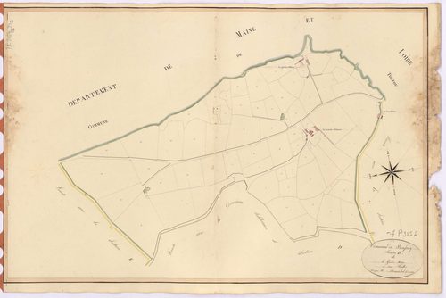 Boussay - Section D2 Grande Métairie (section de La)