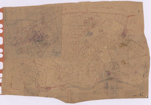 Boussay - Section A3 Bourg (section du) ; 826-1358