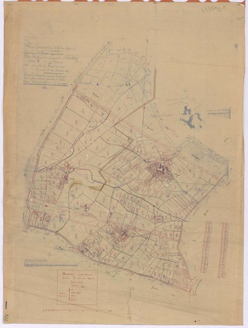 Boussay - Section K Vignaux (section des) ; 1-380