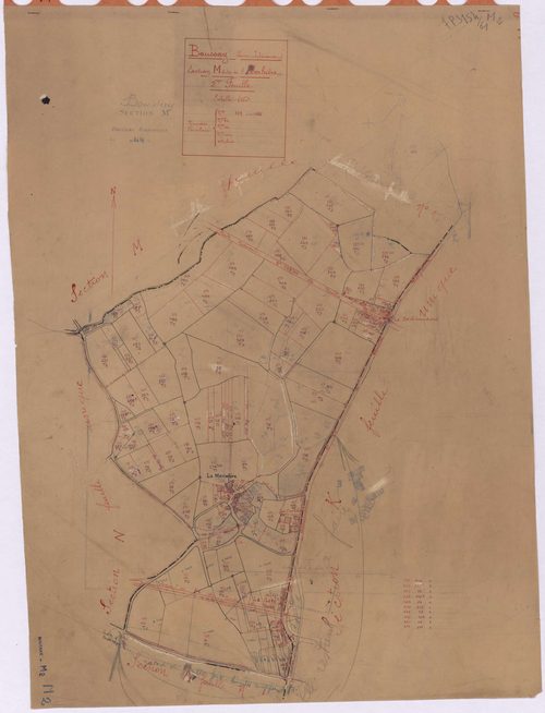 Boussay - Section M2 Herbière (section de l') ; 359-486