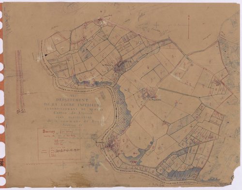 Boussay - Section O Bas Bourg (section du) ; 1-279