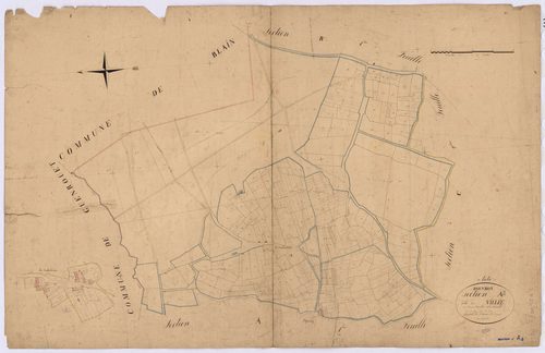 Bouvron - Section A2 Villée (section de) ; 591-937