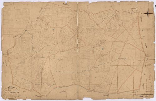 Bouvron - Section D1 Heridelais (section de La) ; 1-1107