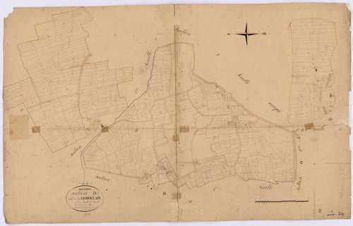 Bouvron - Section D2 Heridelais (section de La) ; 1108-1647