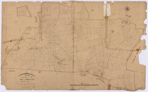 Bouvron - Section F Fresnée (section de La) ; 1-1039