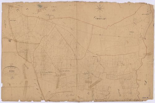 Bouvron - Section G1 Bourg (section du) ; 1-600