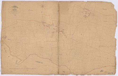 Bouvron - Section G2 Bourg (section du) ; 601-1135