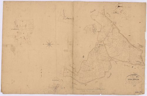 Bouvron - Section H2 Guillardais (section de La) ; 908-1257