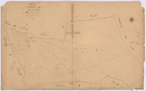 Bouvron - Section K2 Haie (section de La) ; 239-477