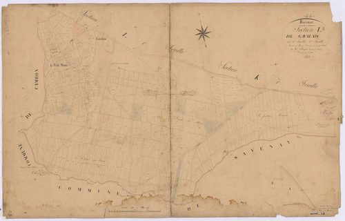 Bouvron - Section L2 Gavalais (section de) ; 840-1142
