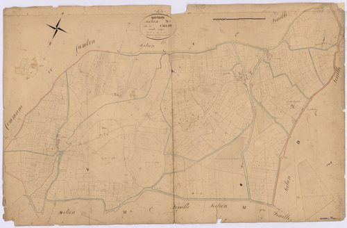 Bouvron - Section N Callan (section de) ; 1-850