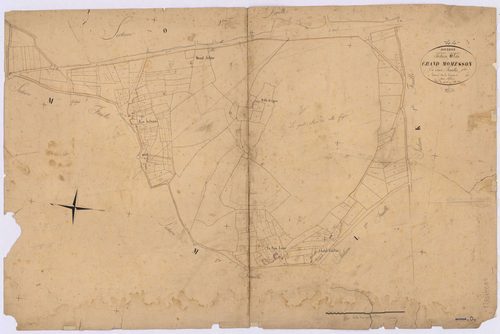 Bouvron - Section O1 Grand Momesson (section du) ; 1-235